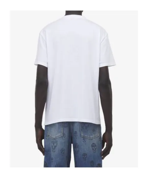 Skull Printed Crewneck T-Shirt