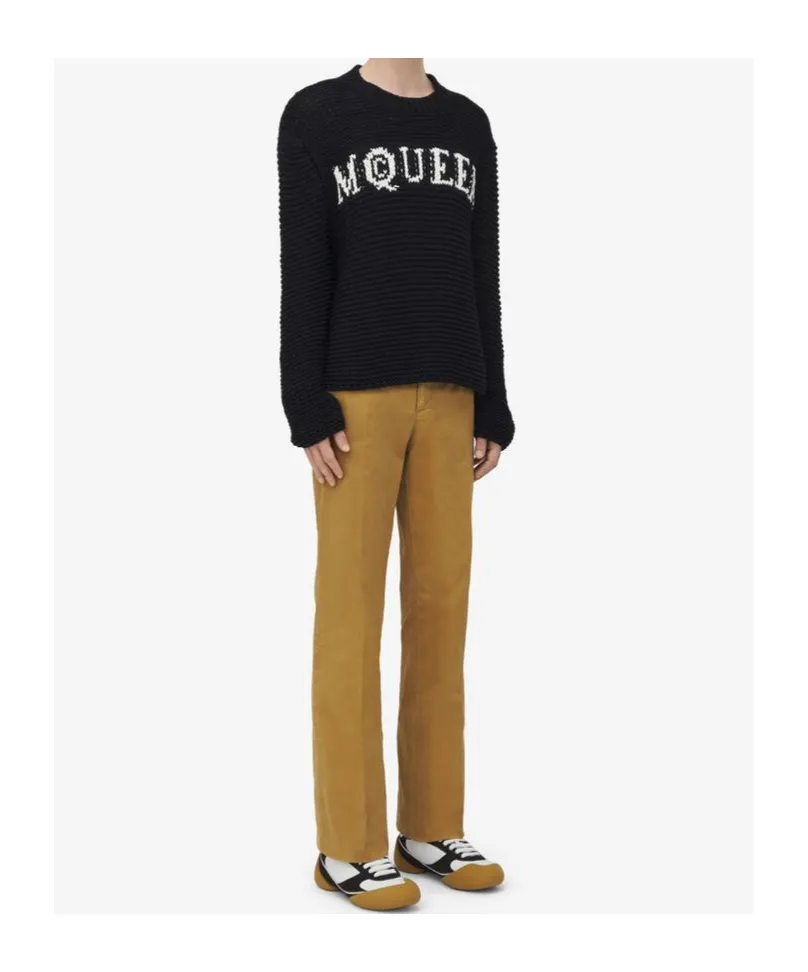 Logo Textured Jumper