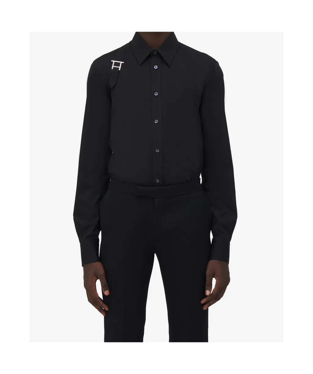 T-Bar Harness Buttoned Shirt