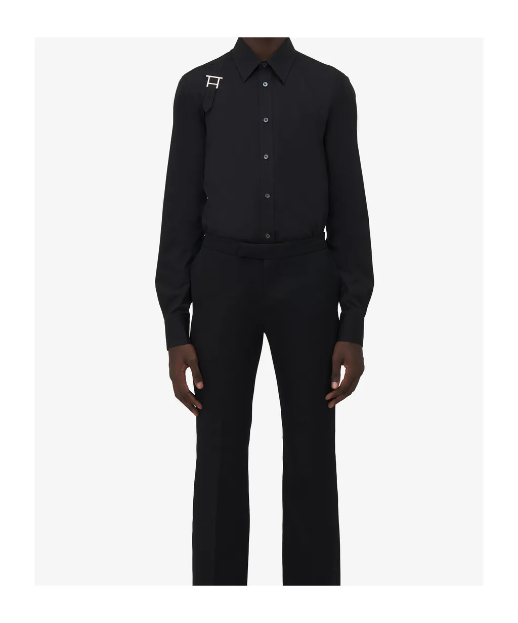 T-Bar Harness Buttoned Shirt