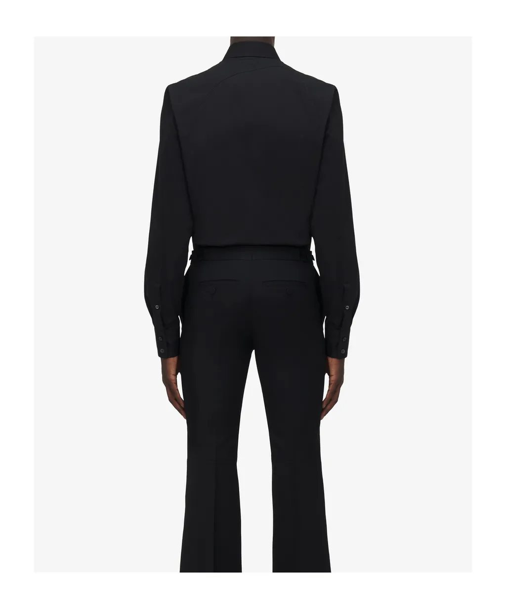 T-Bar Harness Buttoned Shirt