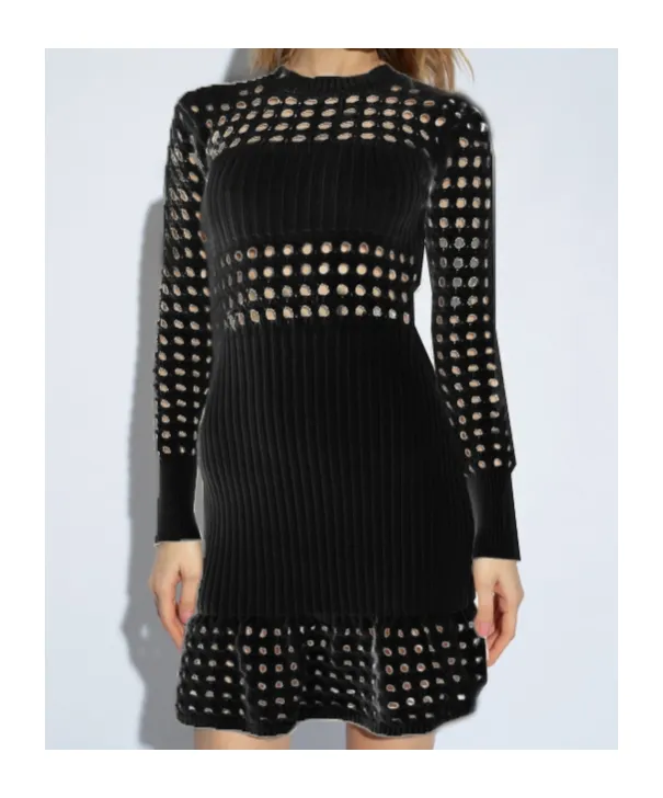 Openwork Dress
