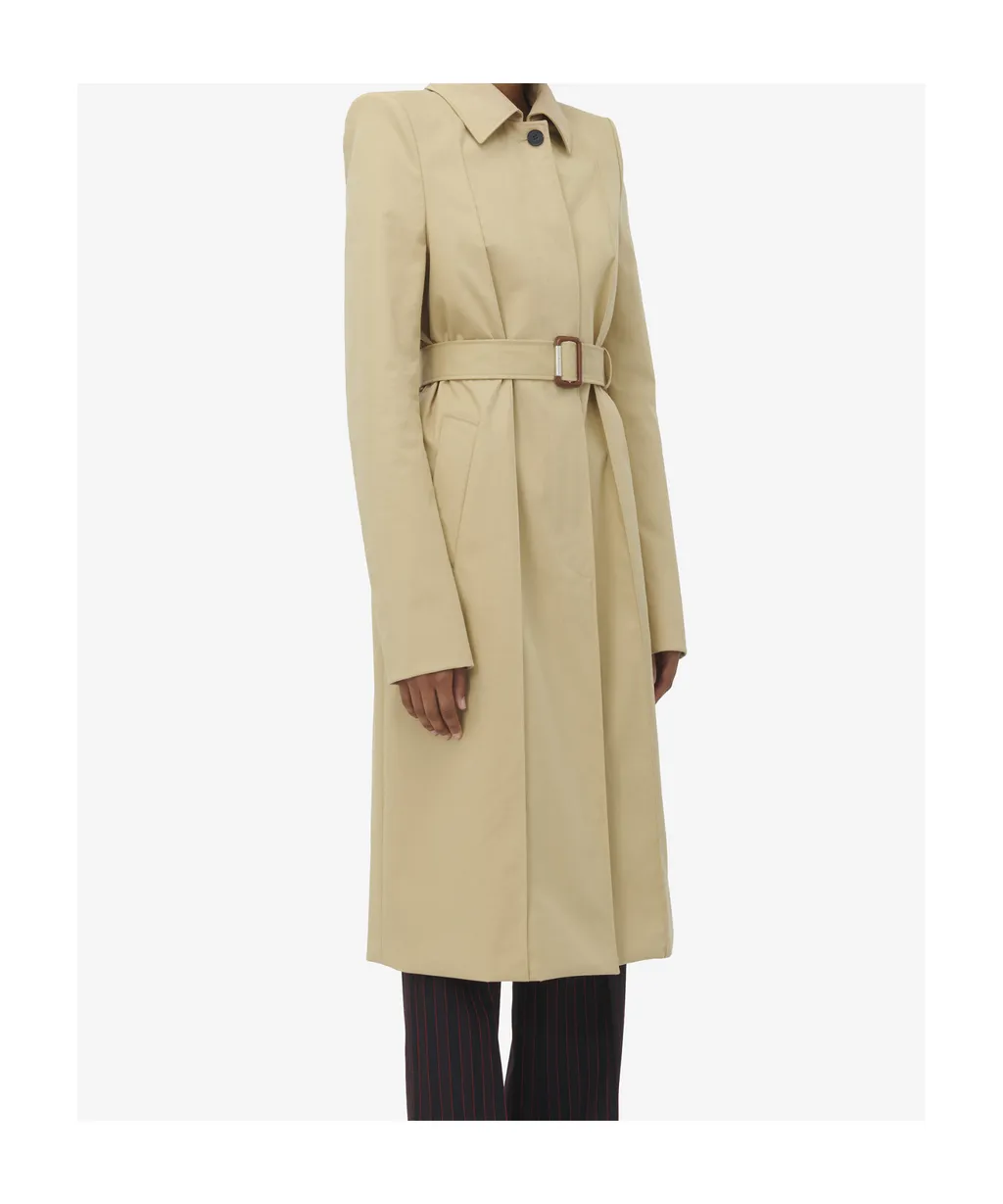Belted Waist Trench Coat