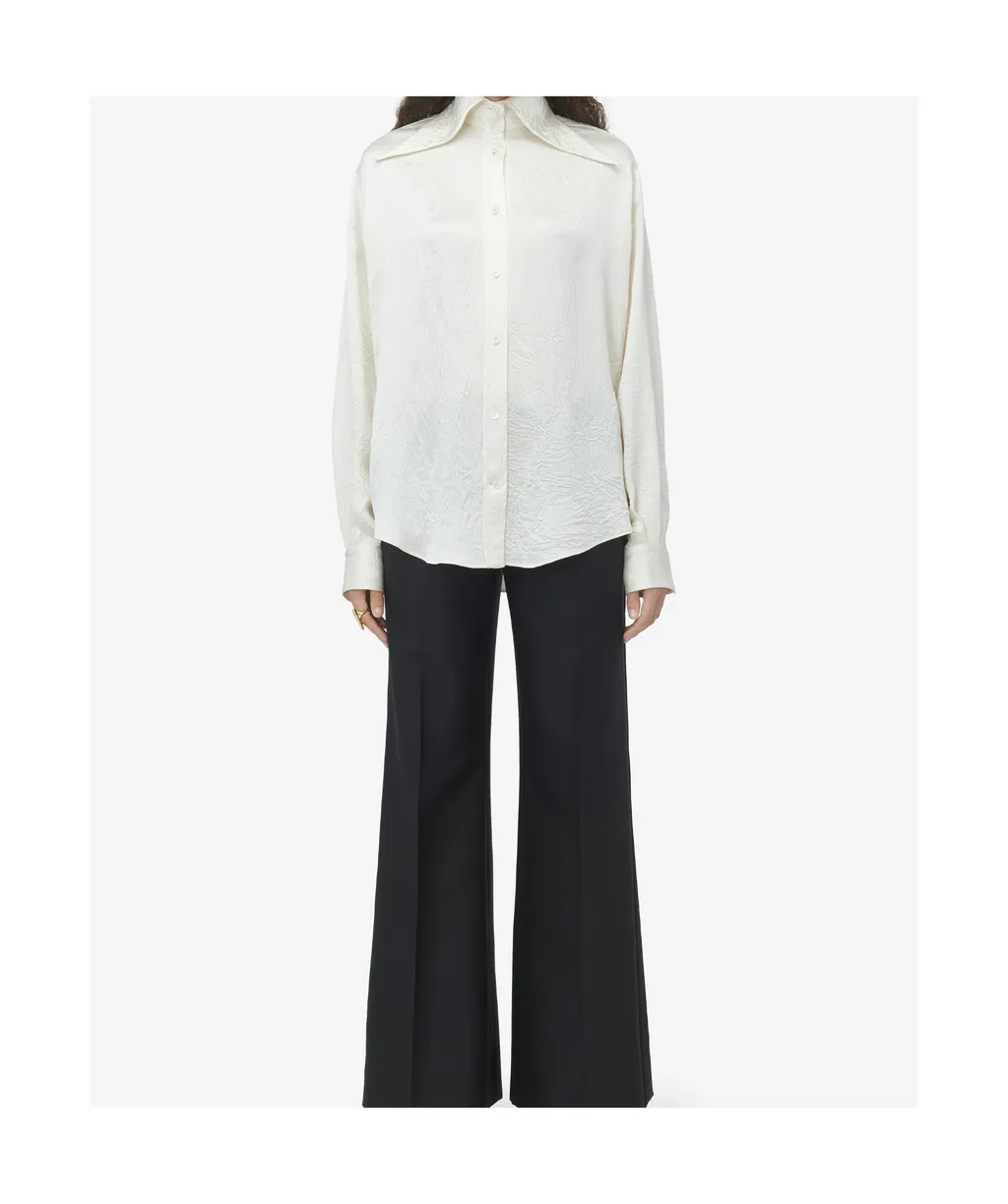Exaggerated Collar Shirt