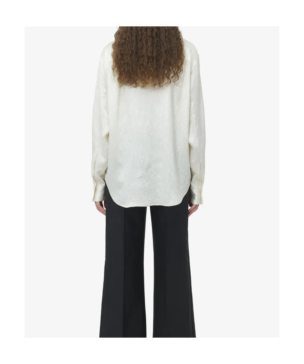 Exaggerated Collar Shirt