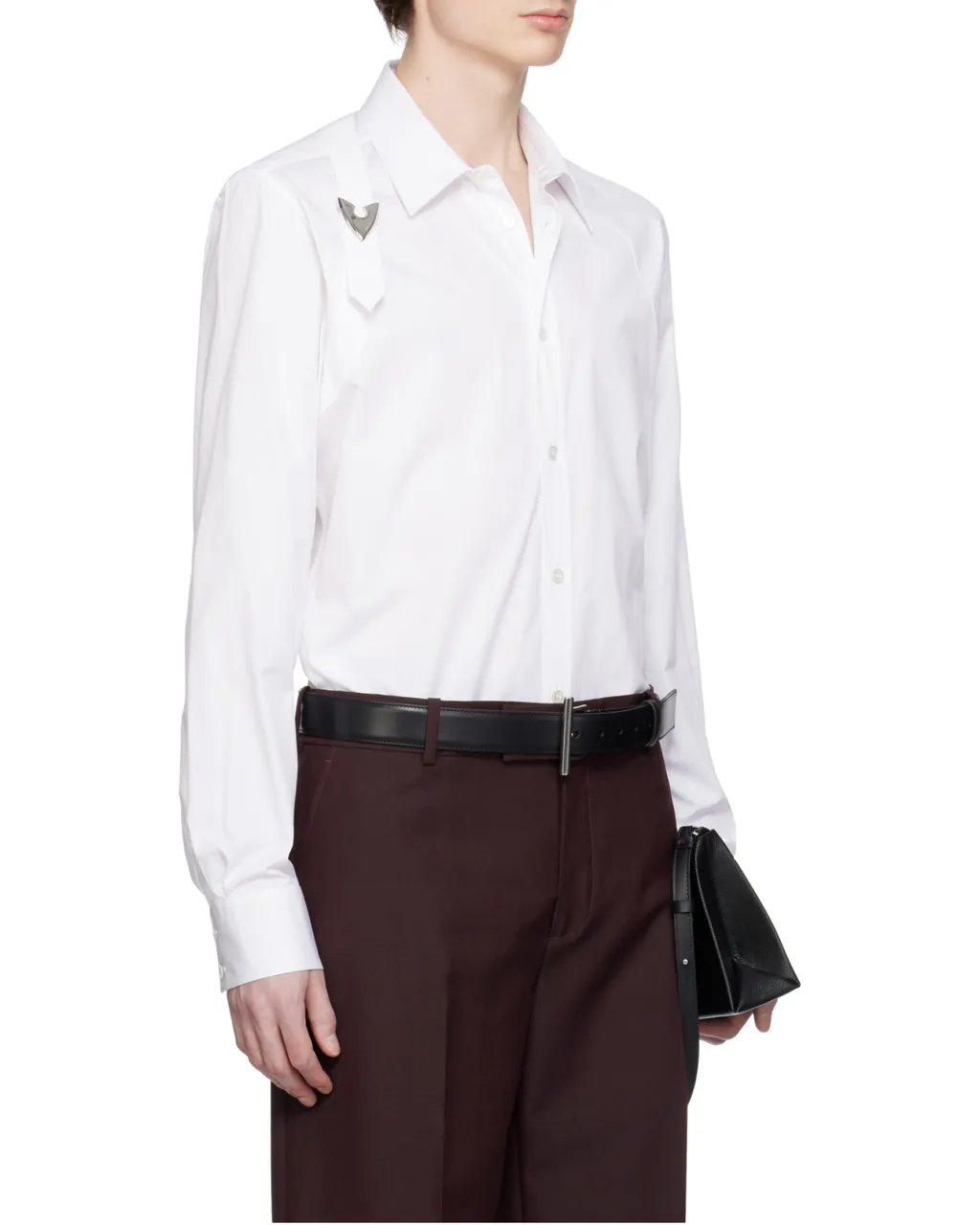 Harness Long Sleeved Buckle Shirt