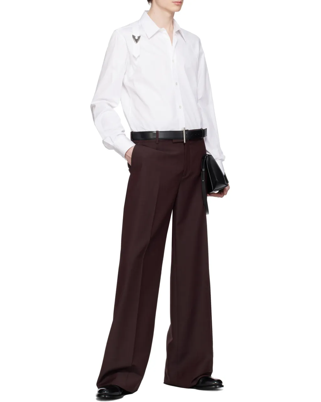 Harness Long Sleeved Buckle Shirt
