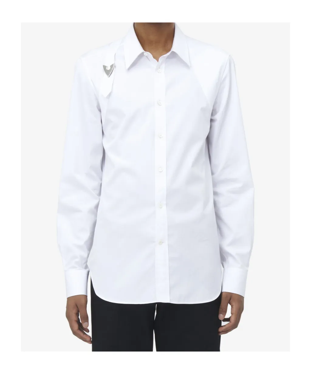 Harness Long Sleeved Buckle Shirt