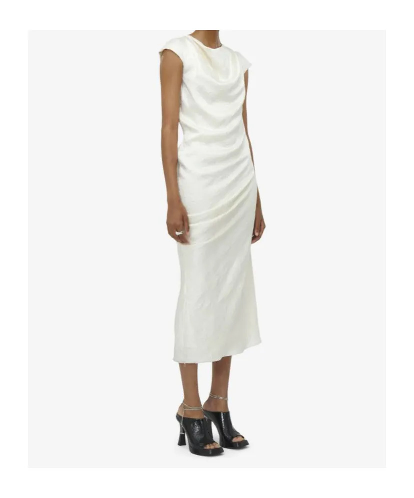 Asymmetric Midi Dress