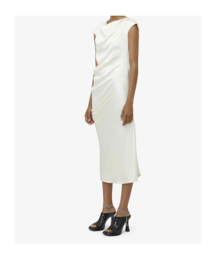 Asymmetric Midi Dress