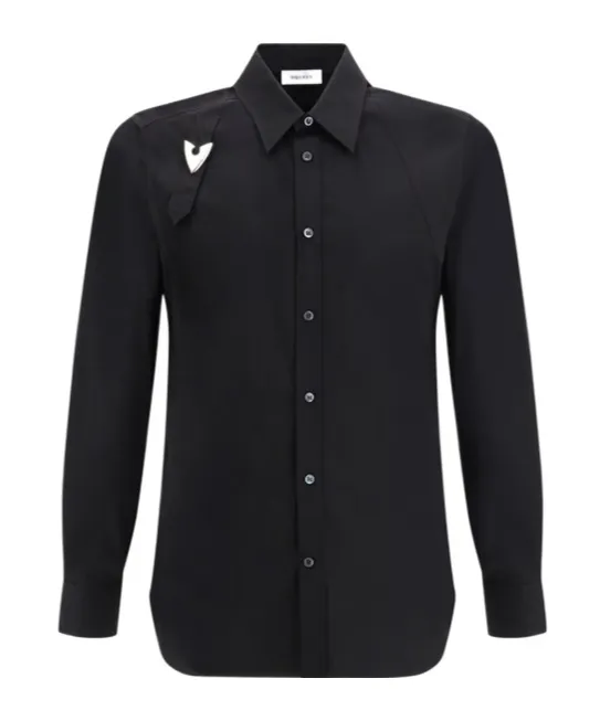 Harness Long Sleeved Buckle Shirt