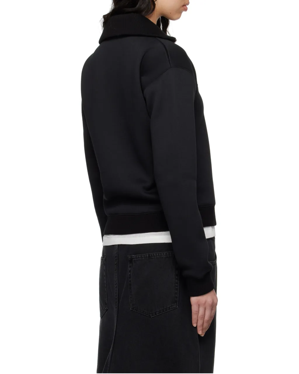 Logo Detailed Half-Zip Sweatshirt