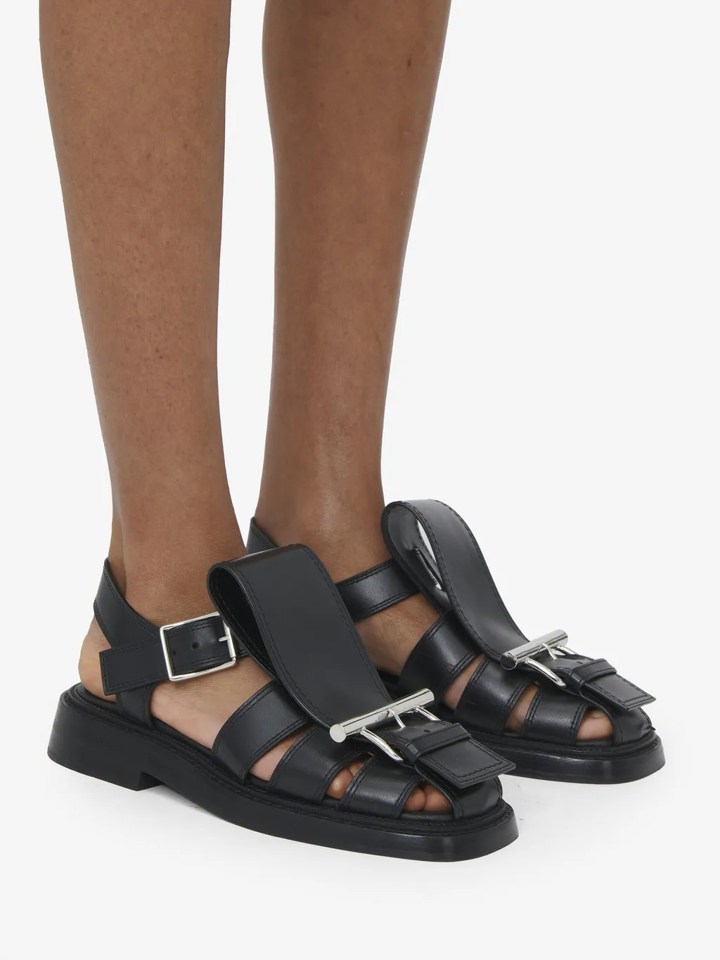 T-Bar Cage Sandals