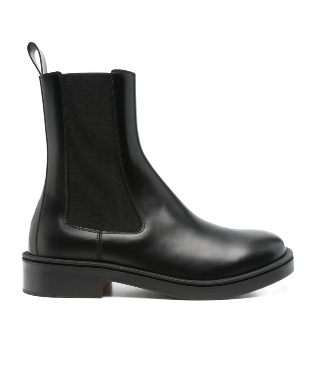 Elasticated Side Panel Ankle Boots