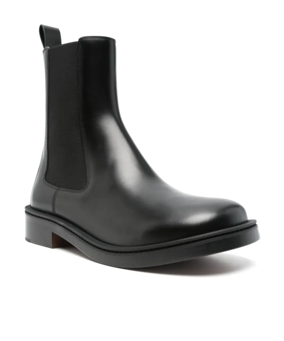 Elasticated Side Panel Ankle Boots