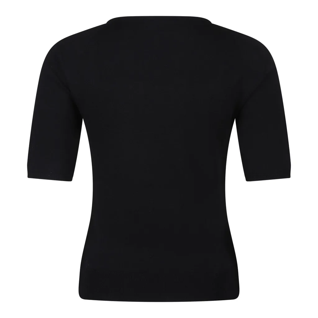 Short Sleeved Ribbed Top