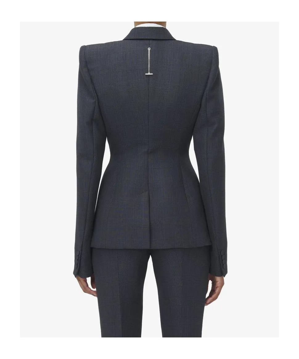 Prince Of Wales Double-Breasted Jacket