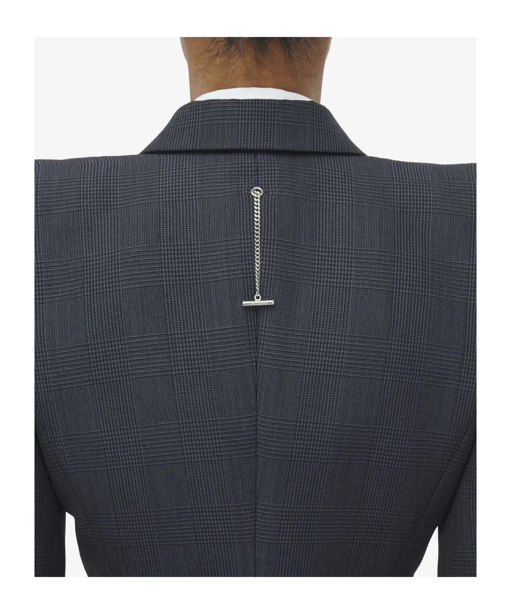 Prince Of Wales Double-Breasted Jacket