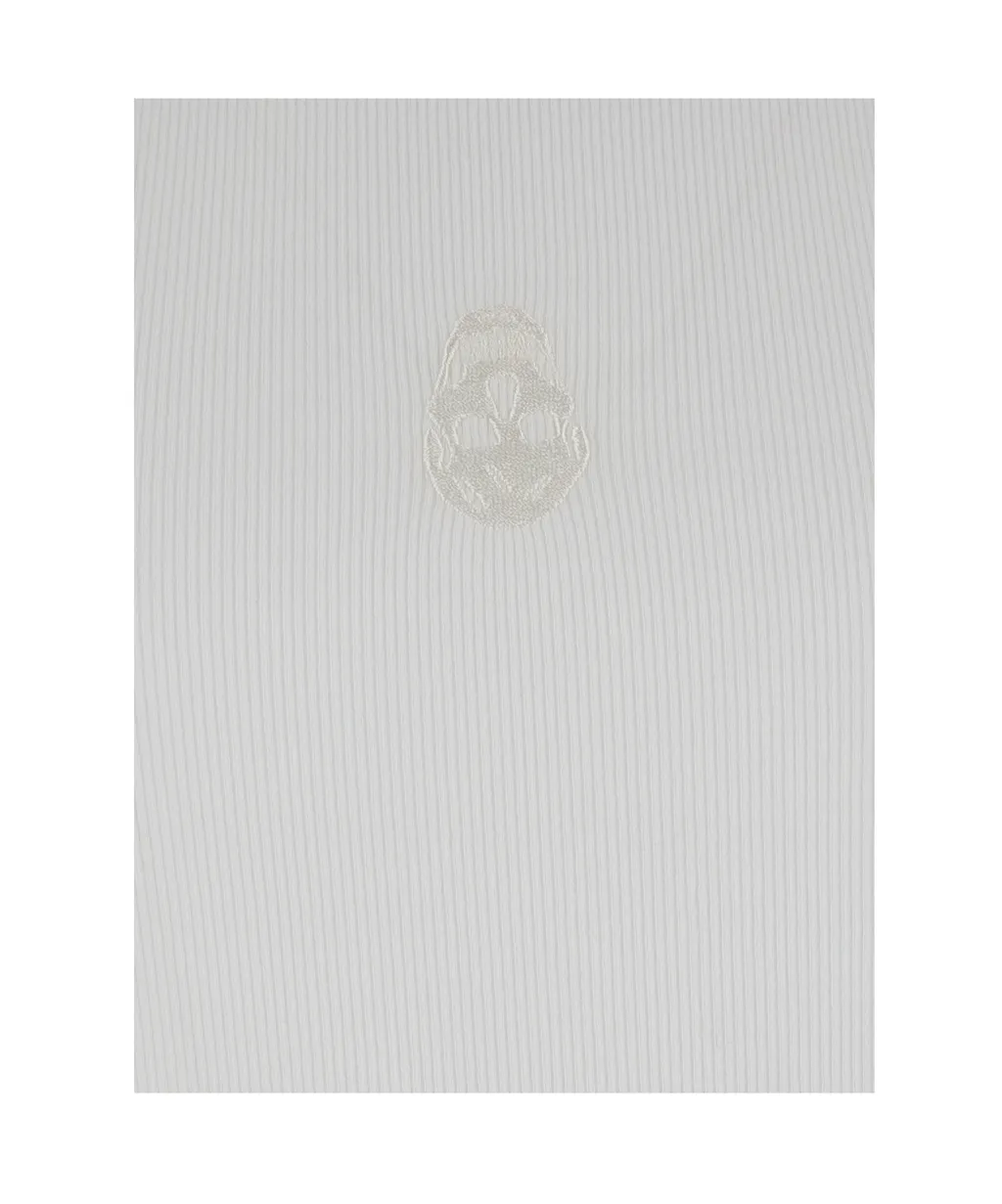 Skull Ribbed Tank Top
