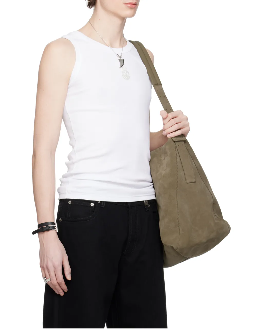 Skull Ribbed Tank Top