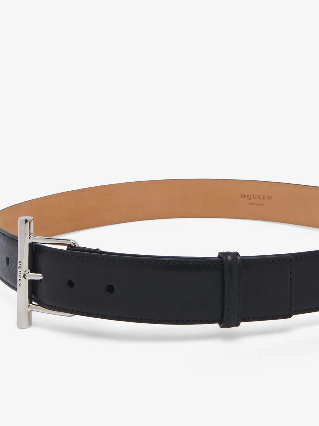 Skull Embellished Buckle Belt