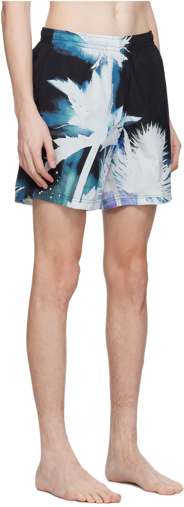 Graphic Printed Swim Shorts