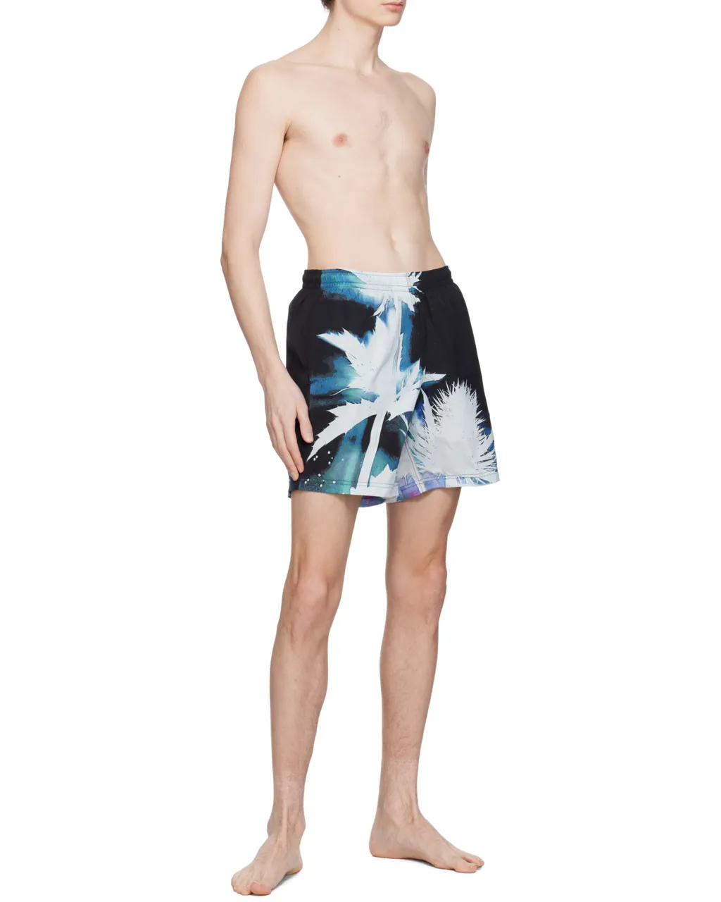 Graphic Printed Swim Shorts