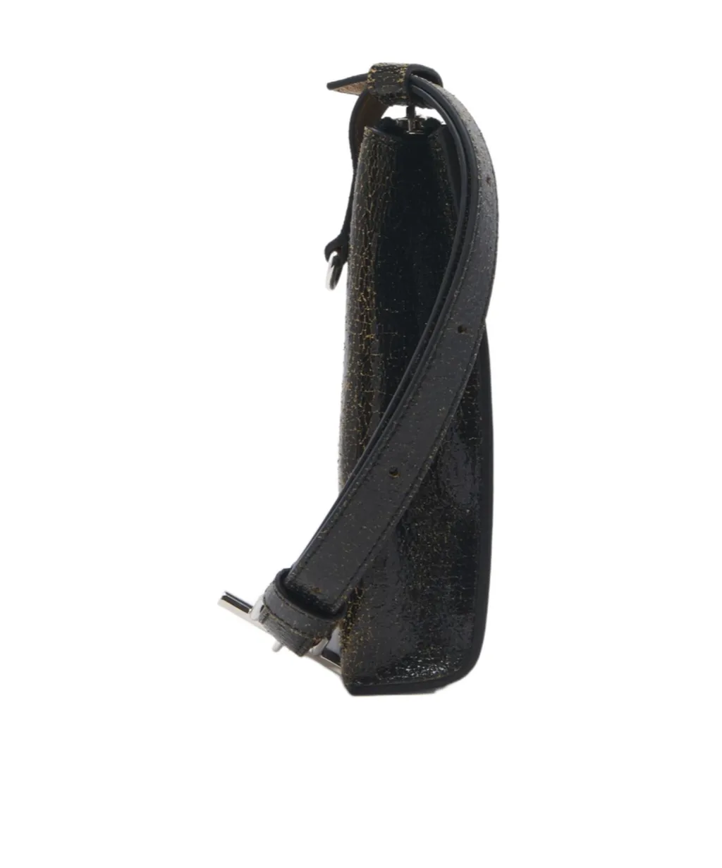 Logo-Lettering Phone Pouch