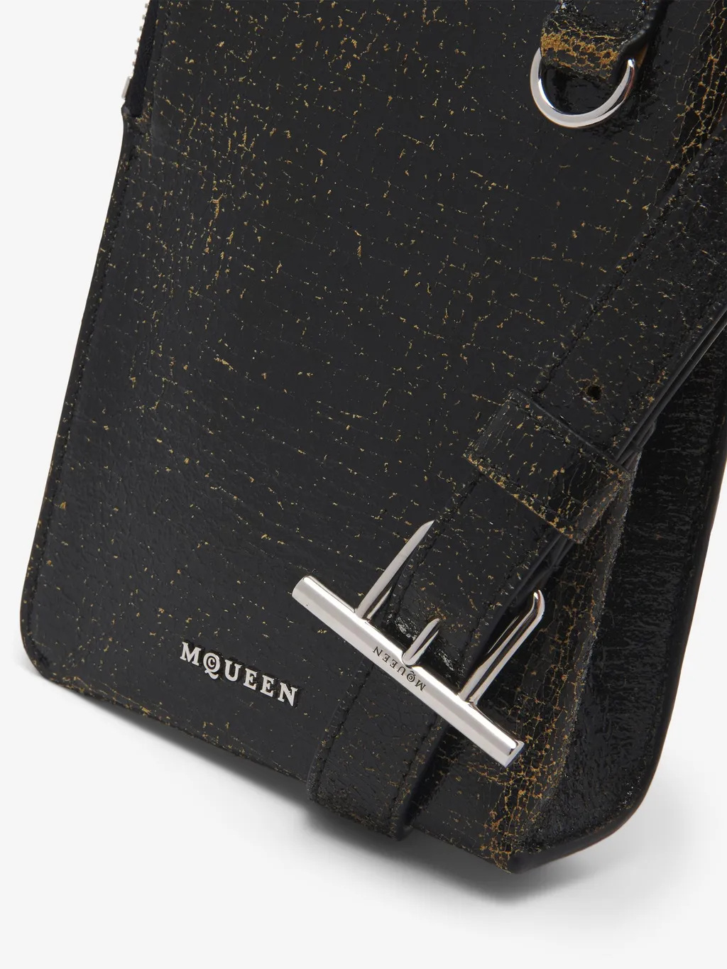 Logo-Lettering Phone Pouch