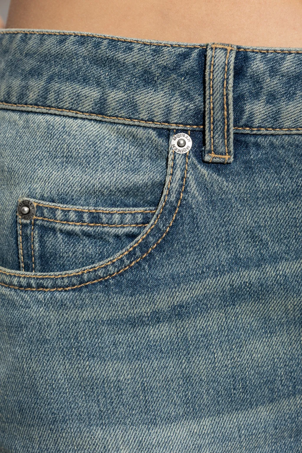 Flared Slim-Fit Jeans