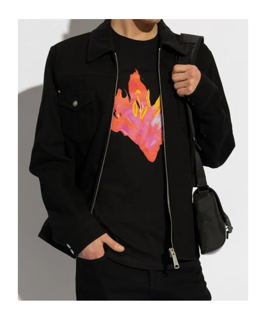 Zip-Up Denim Jacket