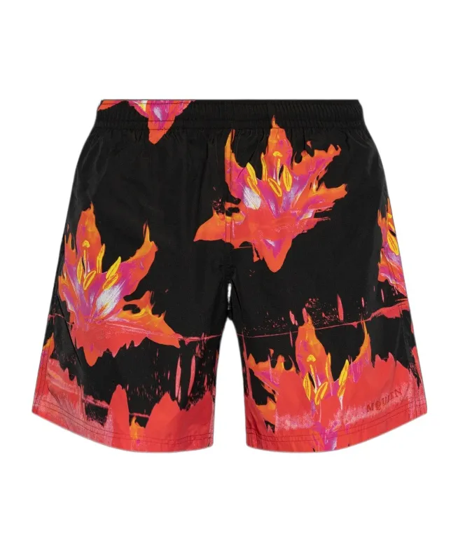 Graphic Printed Swim Shorts