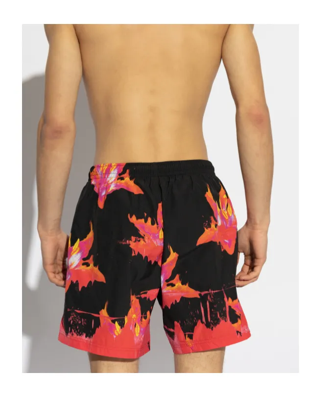 Graphic Printed Swim Shorts