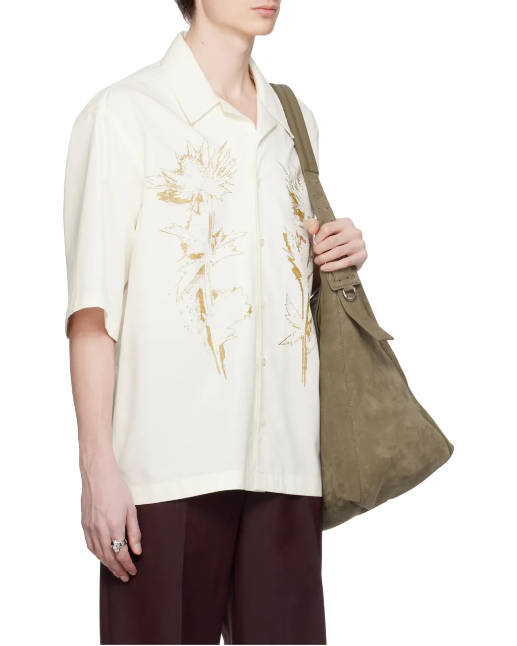 Graphic Printed Short Sleeved Shirt