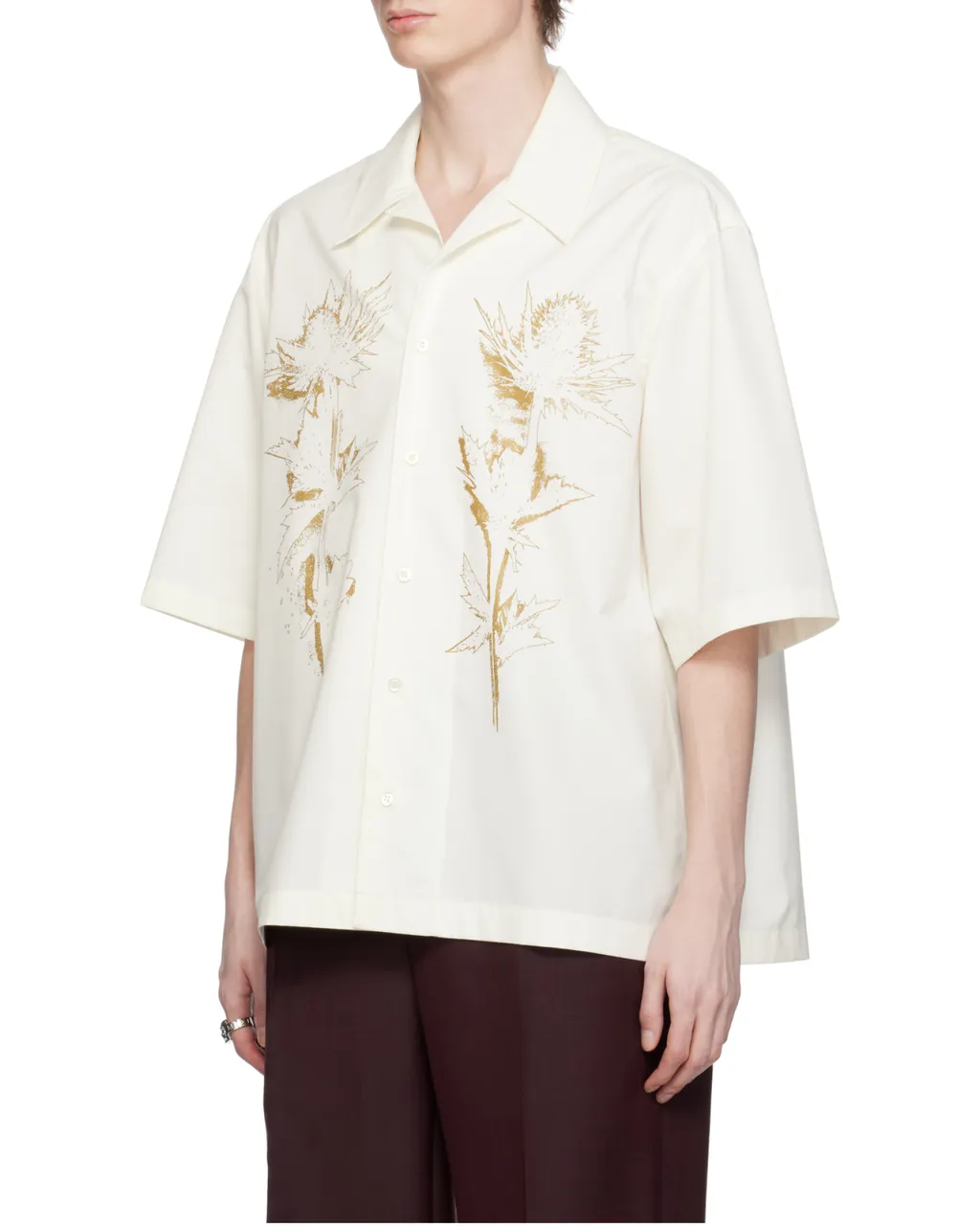 Graphic Printed Short Sleeved Shirt