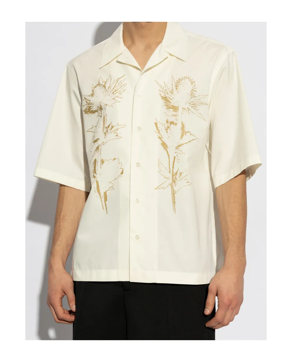 Graphic Printed Short Sleeved Shirt