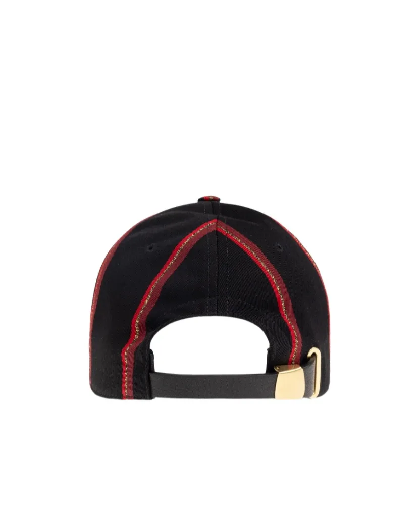 Skull Embellished Baseball Cap