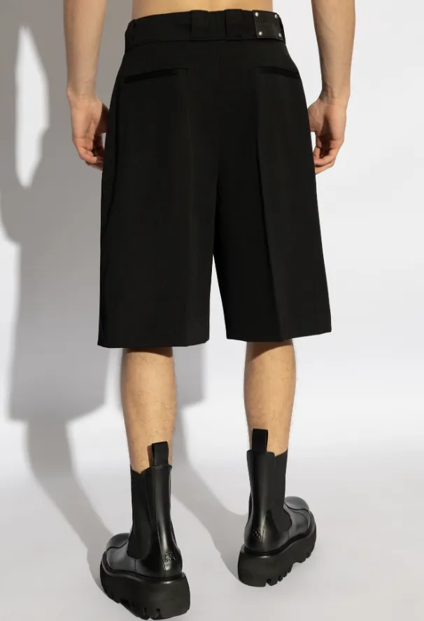 High Waist Wide-Leg Shorts