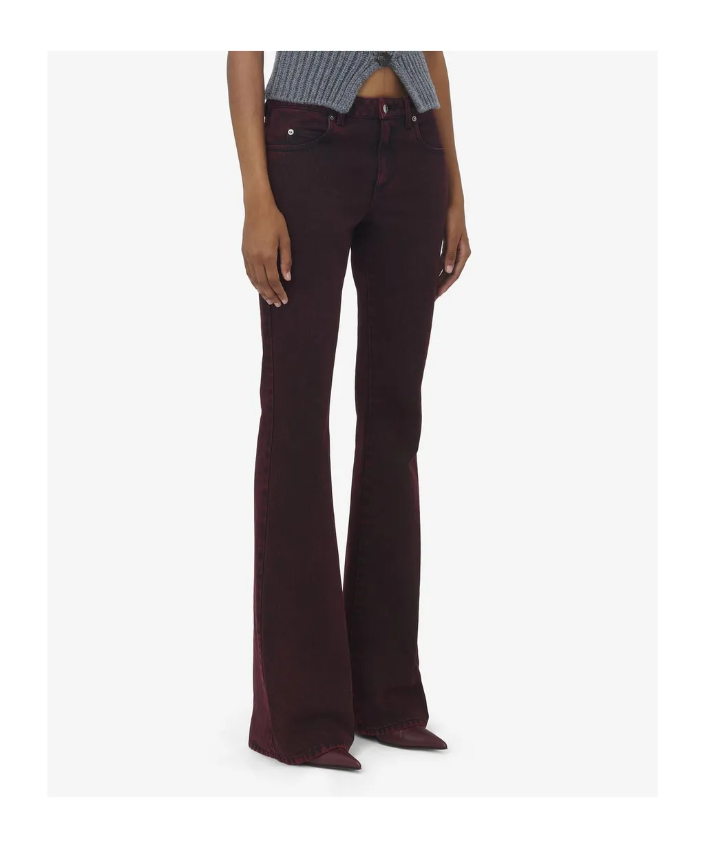 Overdyed Bootcut Jeans