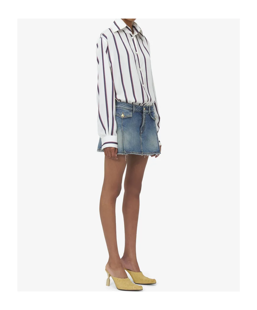 Denim Mini Skirt