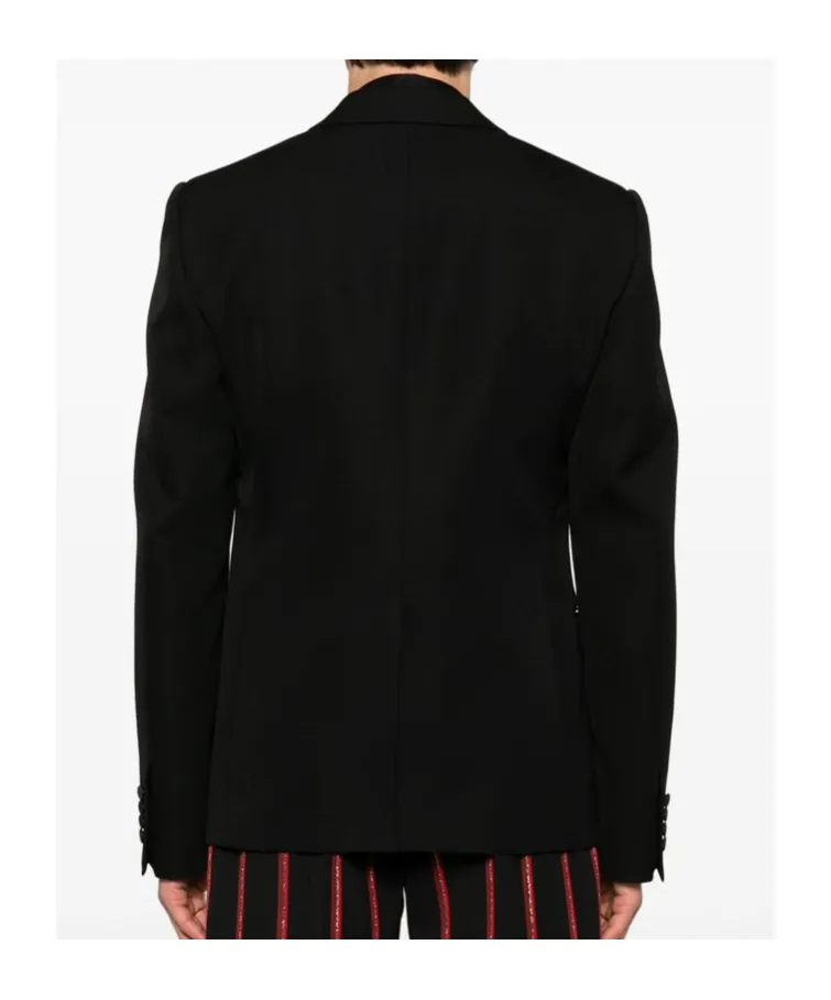 Chain-Embellished Blazer