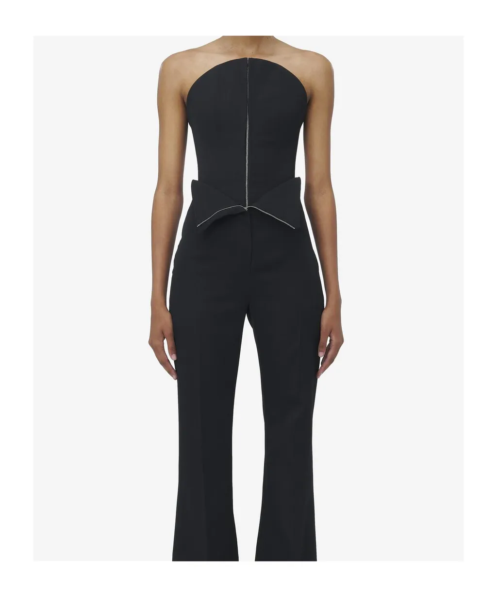 Zipped Corset Top