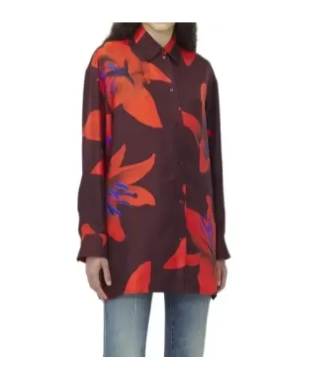 Floral Printed Buttoned Shirt
