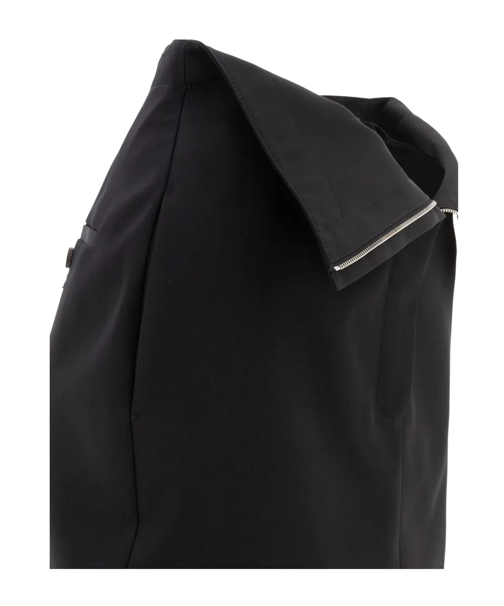Zip Detailed Midi Skirt