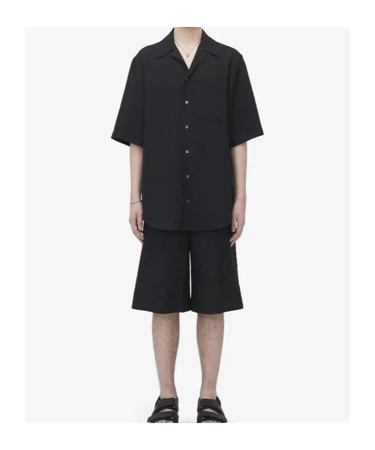Skull Jacquard Shirt