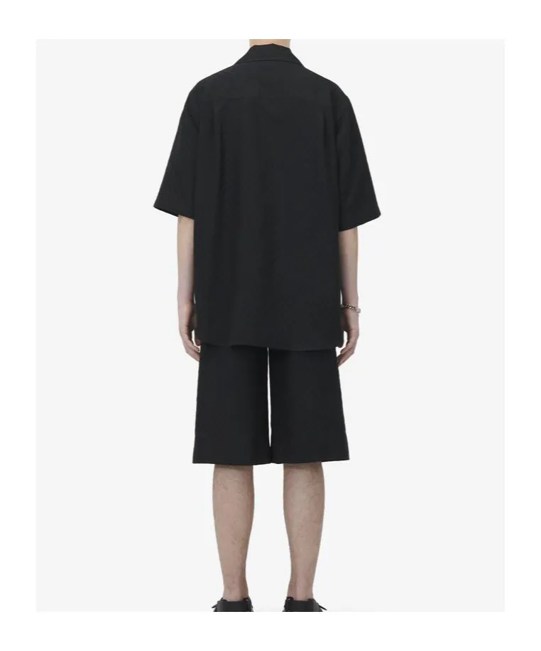 Skull Jacquard Shirt
