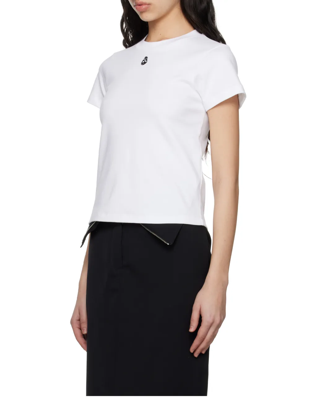 Embroidered Skull T-Shirt