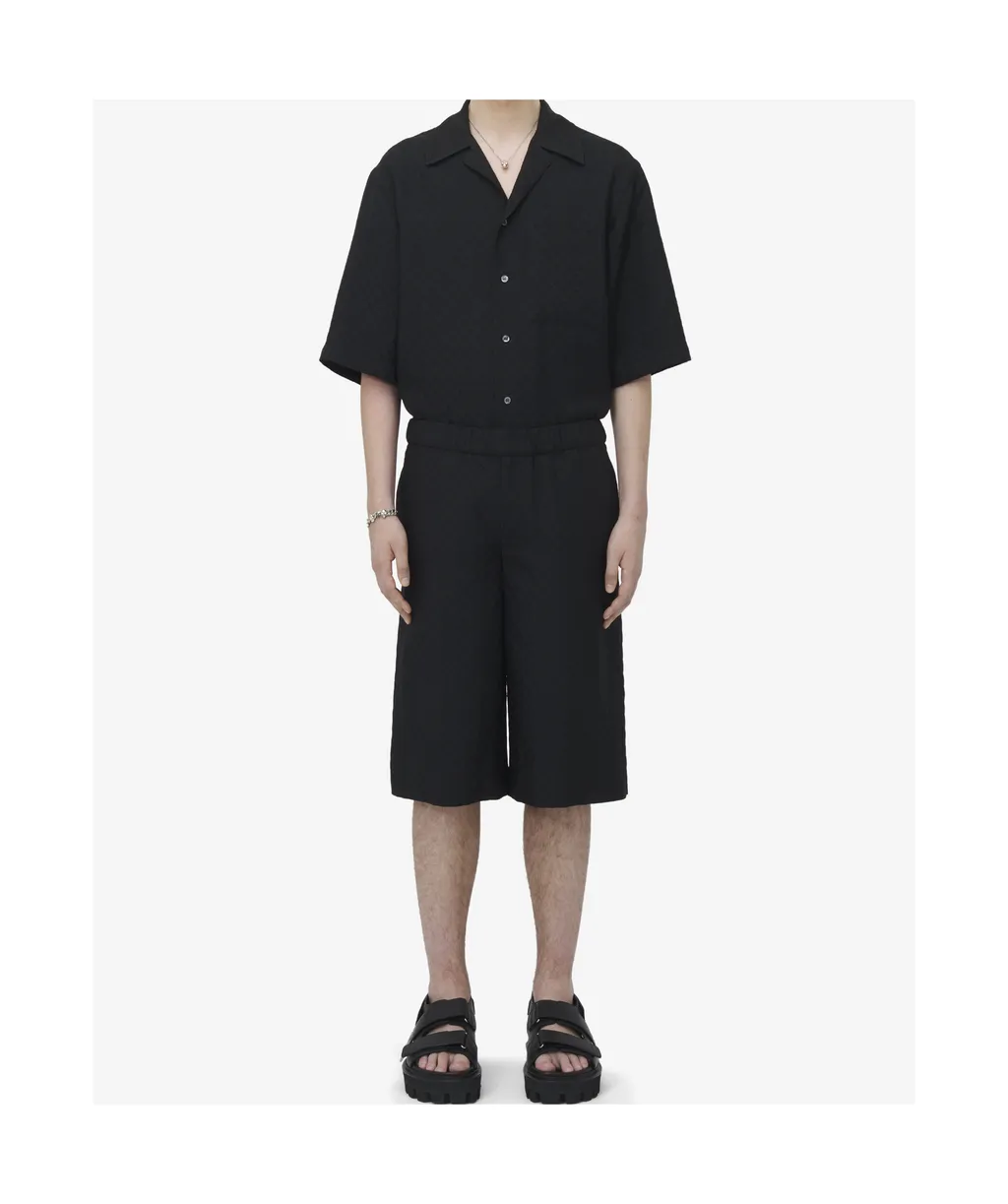 Skull Jacquard Shorts