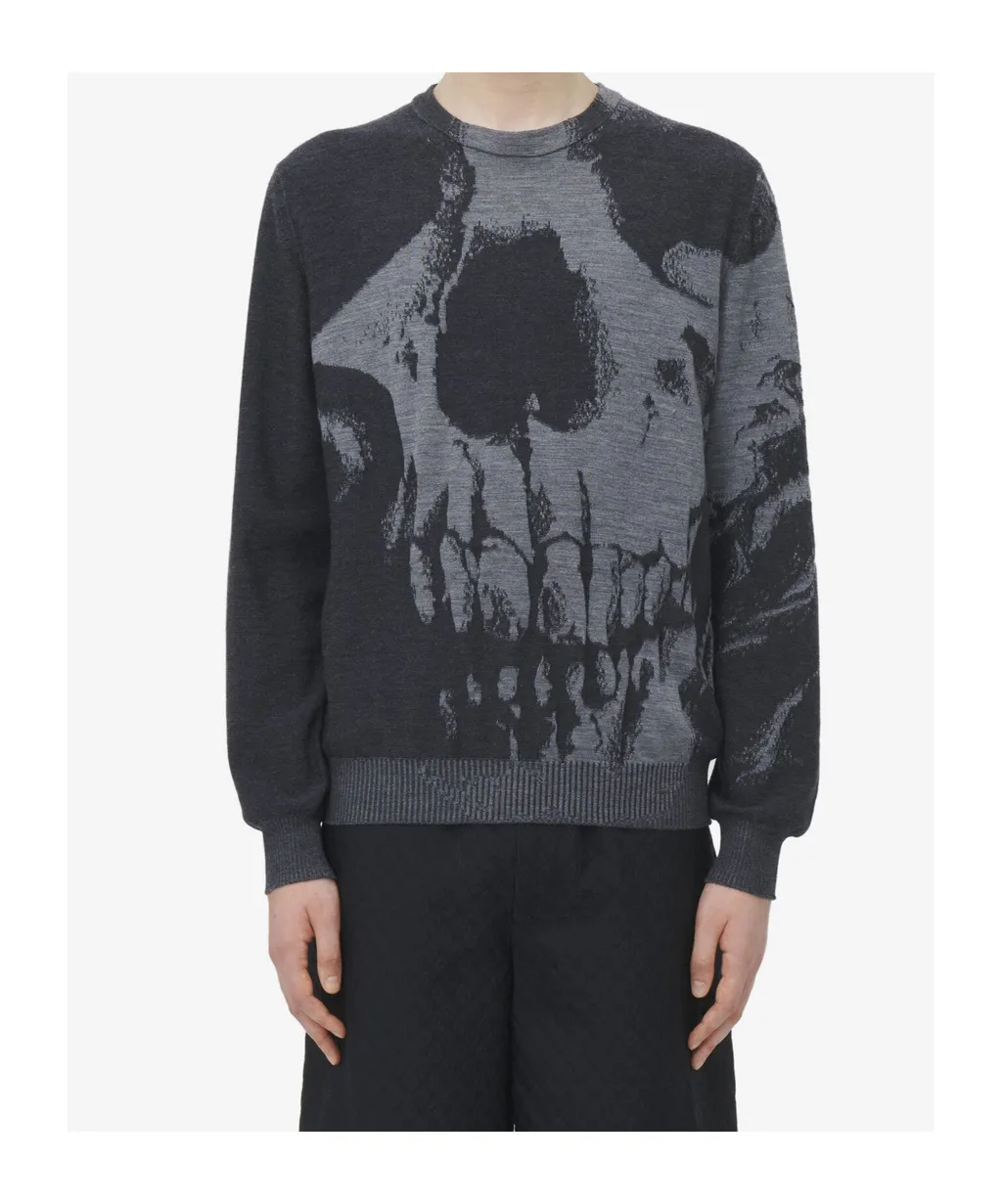 Skull Crewneck Jumper