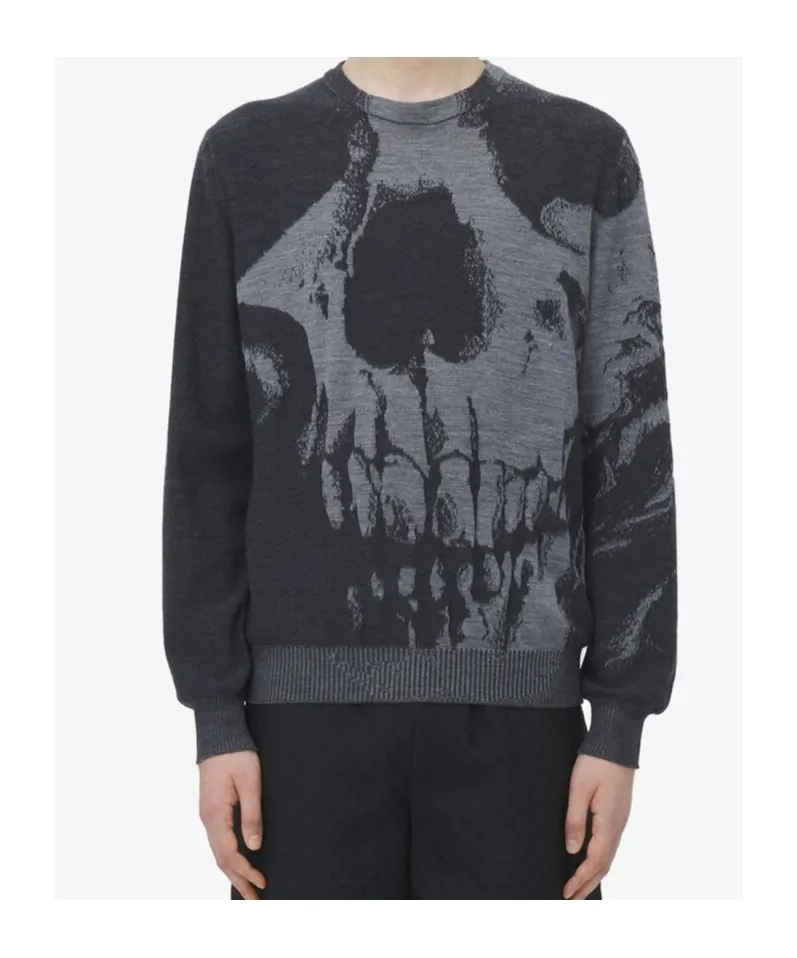 Skull Crewneck Jumper